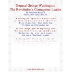 General George Washington, The Revolution's Courageous Leader
