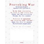 Provoking War