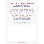 The Old Fashioned Preacher