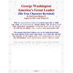 George Washington, America's Great Leader