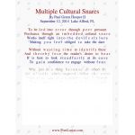 Multiple Cultural Snares