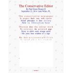 The Conservative Editor