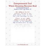 Entrepreneurial Zeal, Where Dreaming Becomes Real