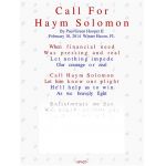 Call For Haym Solomon