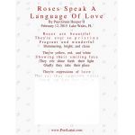 Roses Speak A Language Of Love