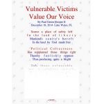 Vulnerable Victims, Value Our Voice
