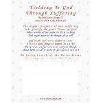 Yielding To God Through Suffering