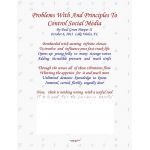 Problems With, And Principles To, Control Social Media