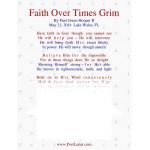 Faith Over Times Grim