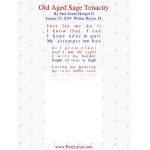 Old Aged Sage Tenacity