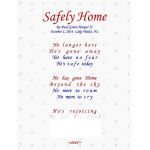 Safely Home (Large Print), When A Saved, Loved-One Dies (Man)