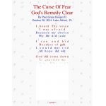 The Curse Of Fear, God's Remedy Clear