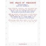 THE PRICE OF FREEDOM