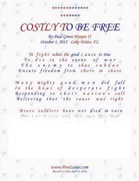 Costly To Be Free