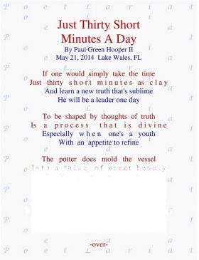 Just Thirty Short Minutes A Day