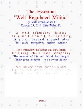 The Essential, Well Regulated Militia
