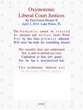 Oxymoronic Liberal Court Justices